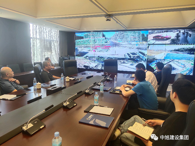 山東淄博潤(rùn)鑫公司蒞臨中旭考察交流