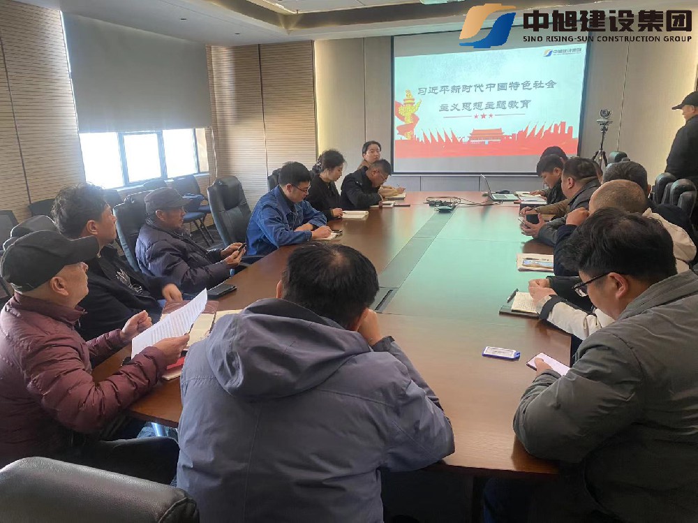 中旭建設(shè)集團黨委開展主題教育活動